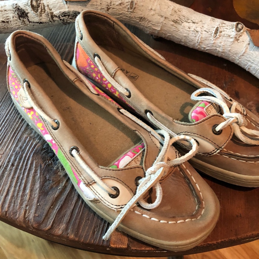 Floral Sperrys